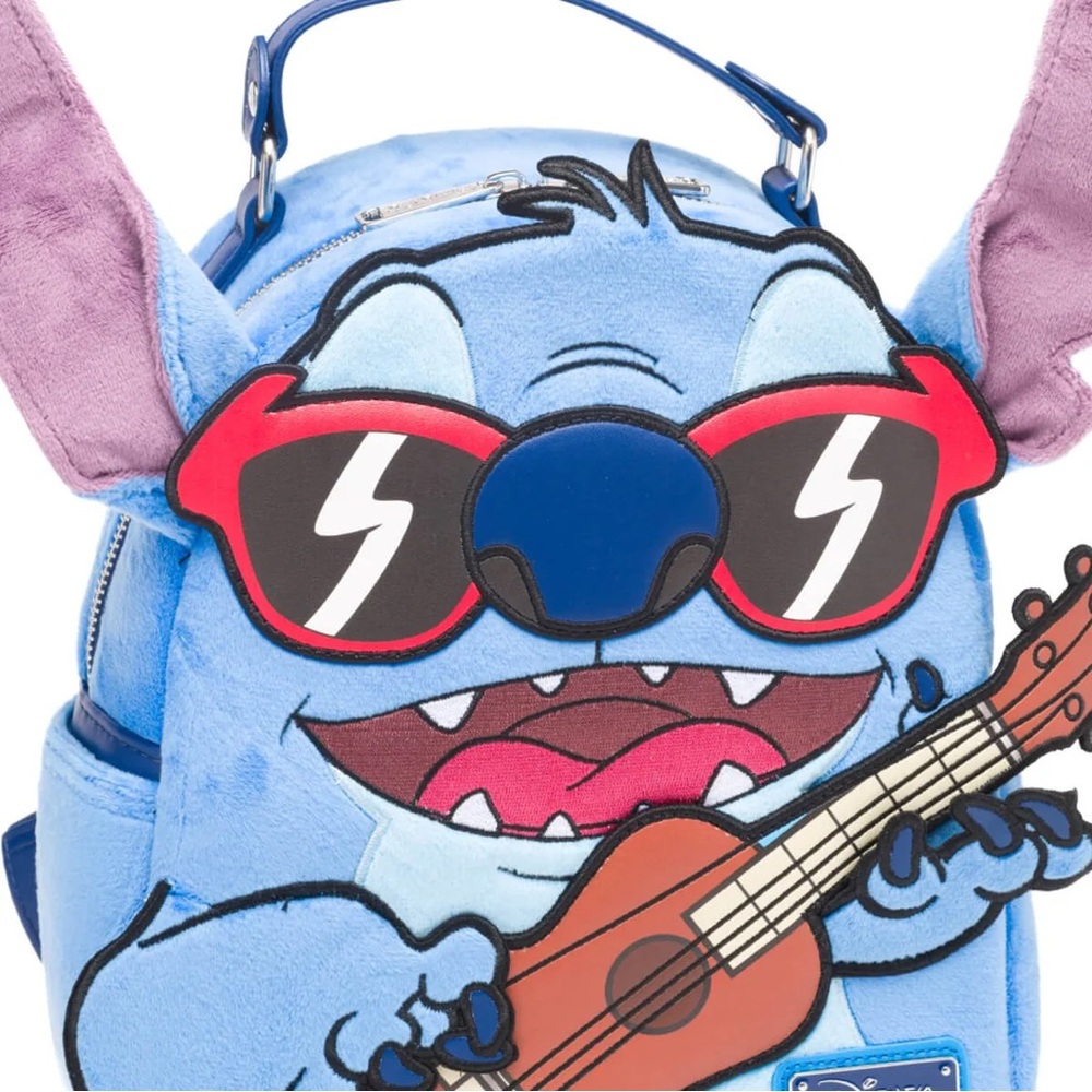 Loungefly Disney Lilo & Stitch Ukulele Cosplay Womens Backpack NEW
T#10 - Picture 5 of 12
